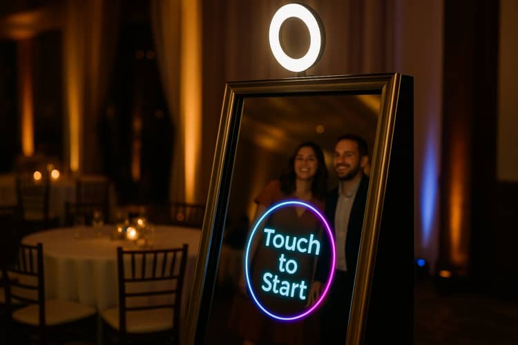 Highlights Magic-Mirror-Fotobox mieten in Hof