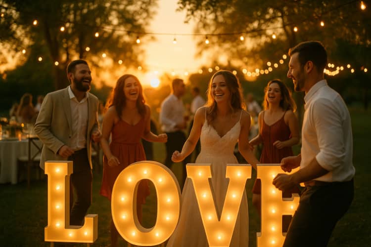 Highlights XXXL-Buchstaben mieten in Hof