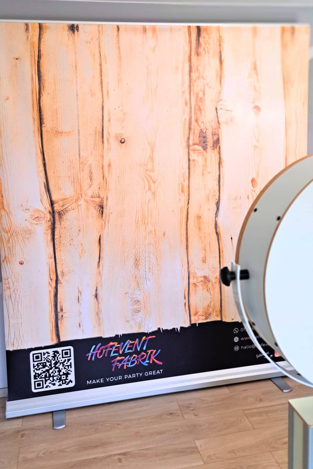 Magic Mirror Fotobox Background Wall